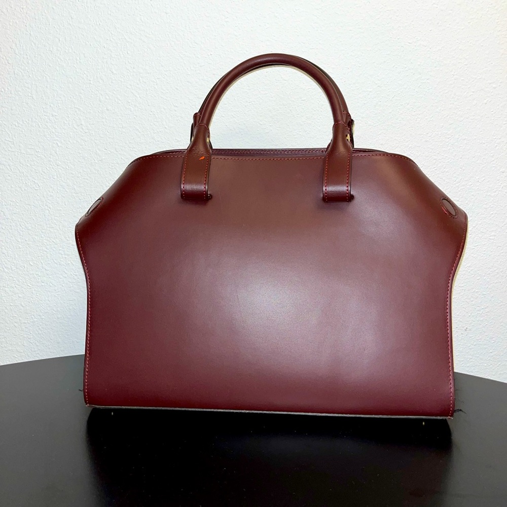 Alessandro Mari Burgundy Purse